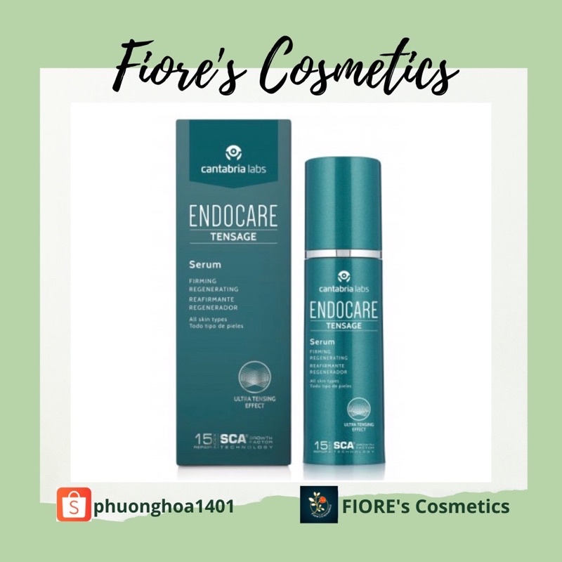 Endocare Tensage Serum 30ml- Serum chống lão hoá, phục hồi da