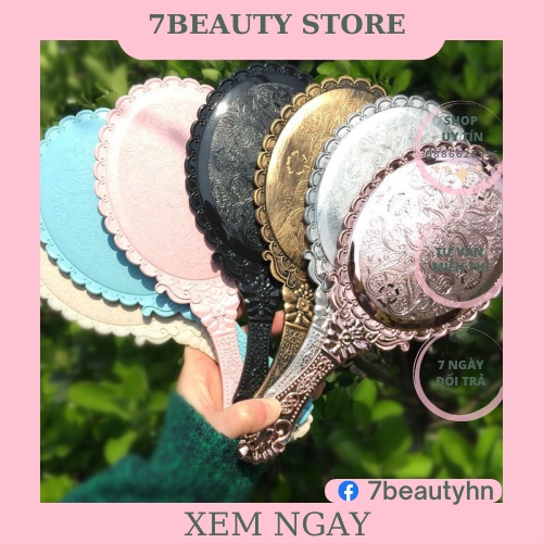 Gương Công Chúa Cầm Tay