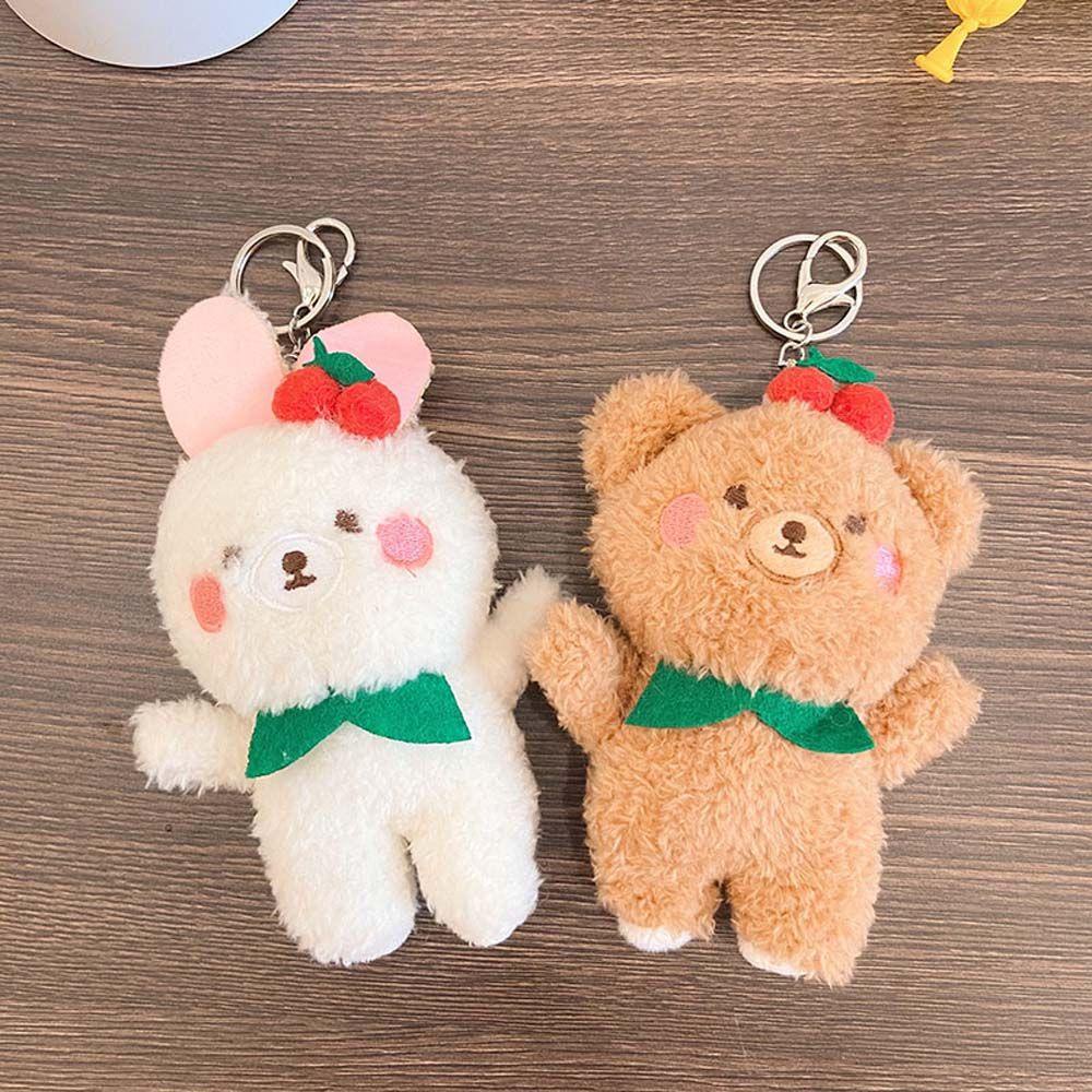 LANFY Móc Khóa Gấu Bông Teddy Dễ Thương
