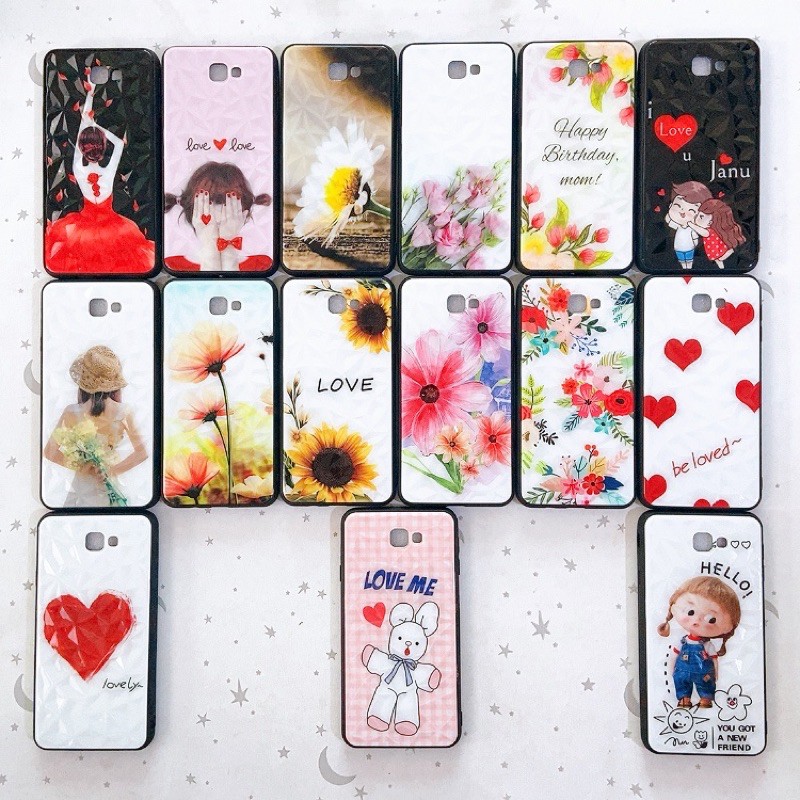 Ốp lưng vân kim cương samsung J7 prime