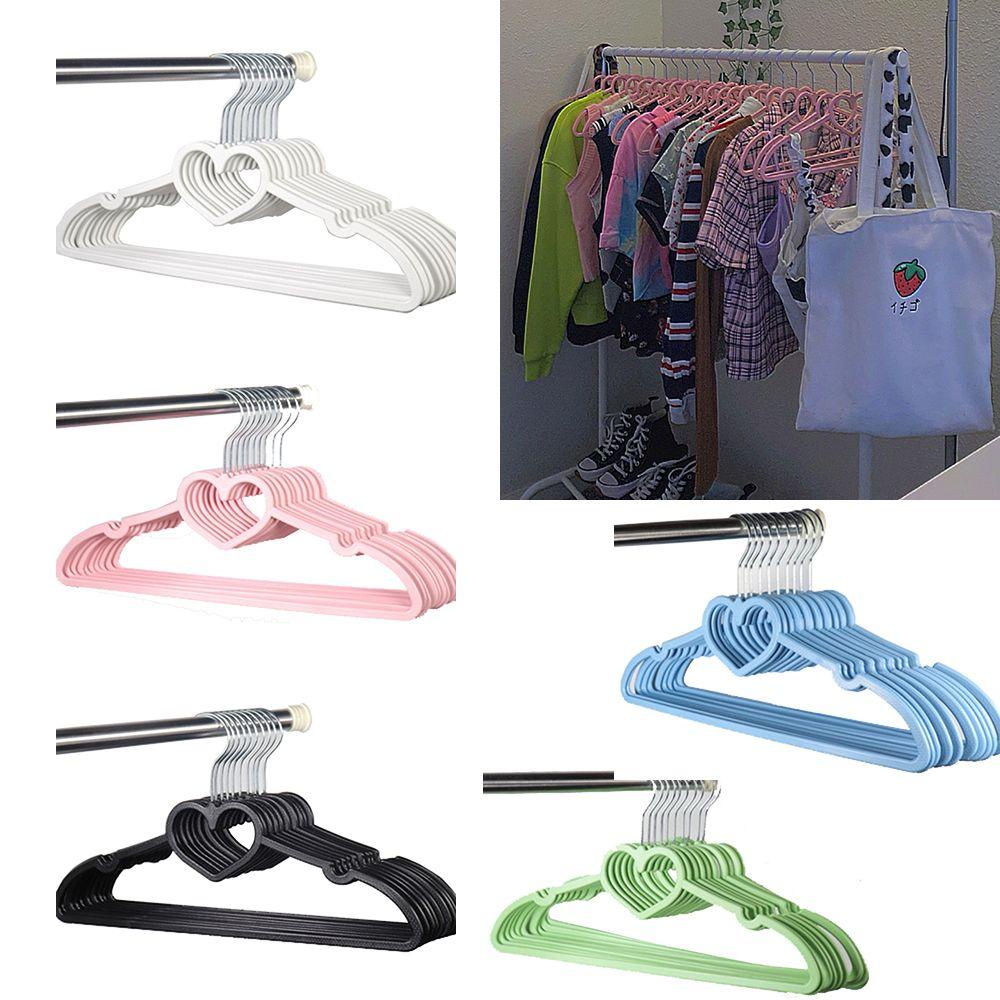 MUVAKO Móc Treo Áo  Mới 360°Dép Xoay Chống Trượt Họa Tiết Trái Tim Xinh Xắn Dành Cho Bé