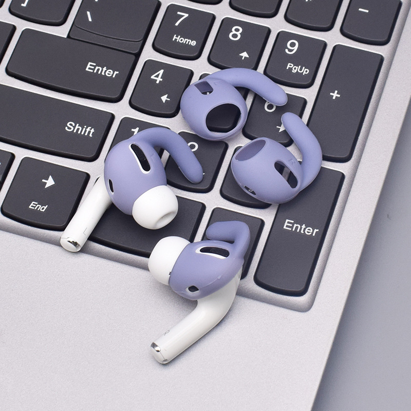【Anti-drop】Ear Hooks Tips for AirPods Pro, Anti-Slip Silicone Ear tip Covers Earbuds Accessories Compatible with AirPods Pro, Never Falls Off. One Size fits All