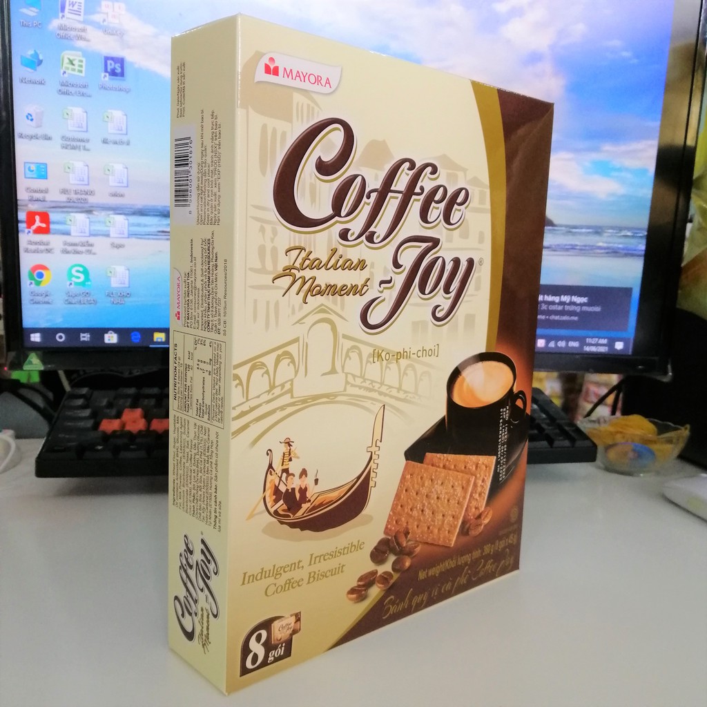 Bánh Quy Vị Cà Phê Coffee Joy (Hộp 360g)