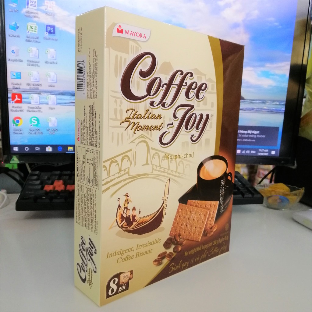 Bánh Quy Vị Cà Phê Coffee Joy (Hộp 360g)