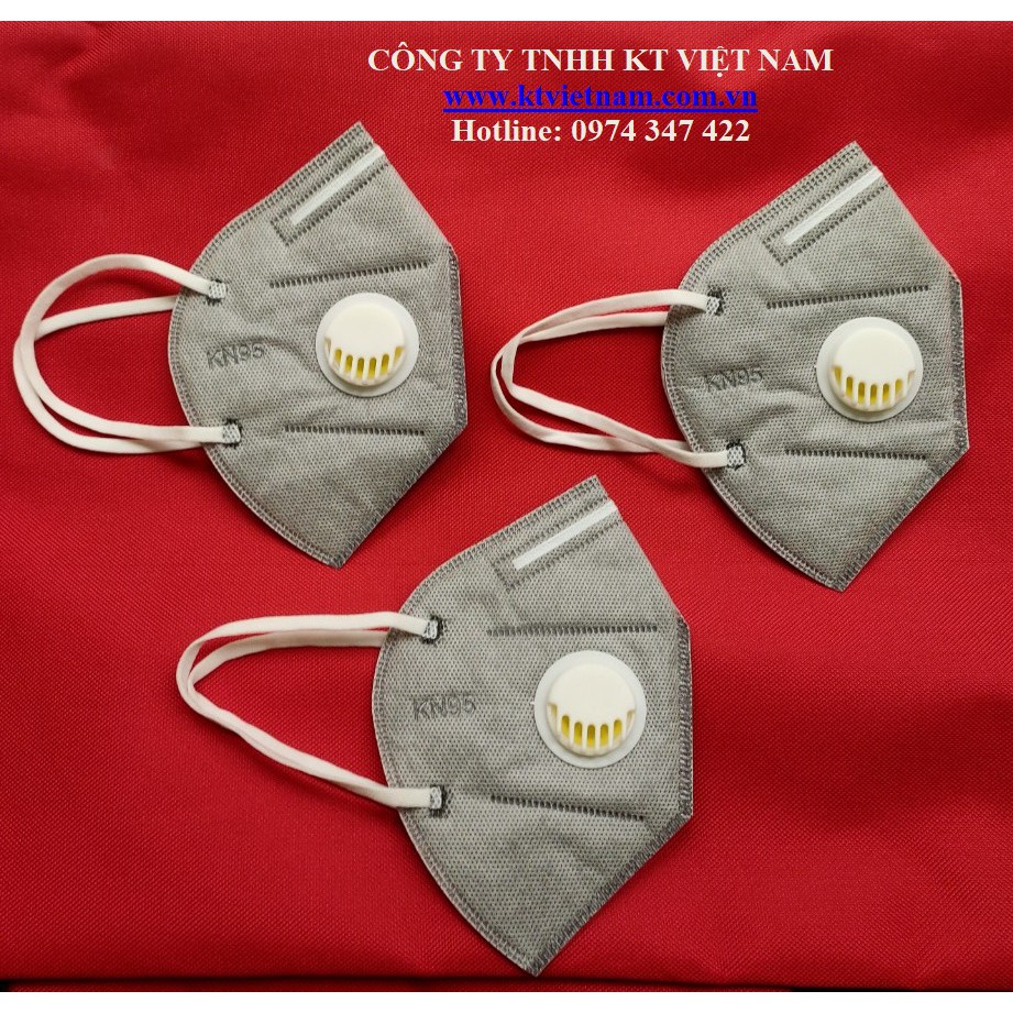 Khẩu trang N95 có van thở, có nẹp mũi | BigBuy360 - bigbuy360.vn