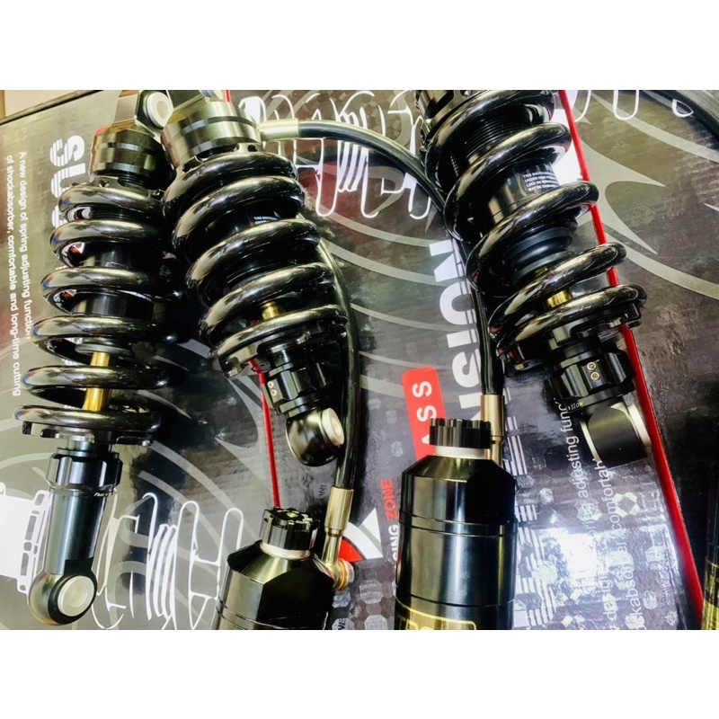 Phuộc Nitron Đen Ty Vàng cho Exciter, Winner/Sonic, Satria/Raider