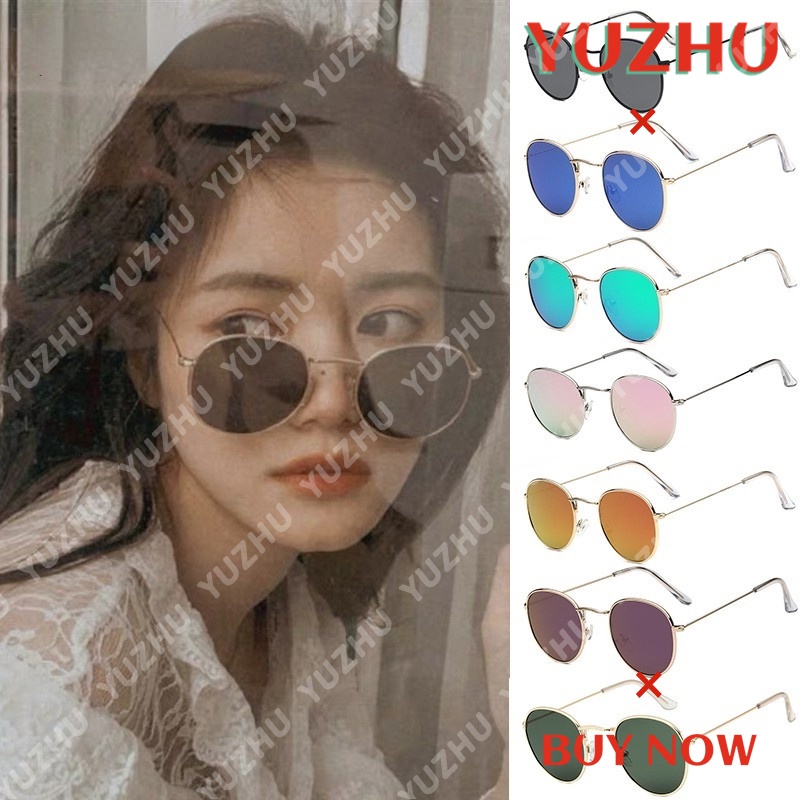 Kính mát gọng tròn thời trang cổ điển sành điệu cho nam và nữ