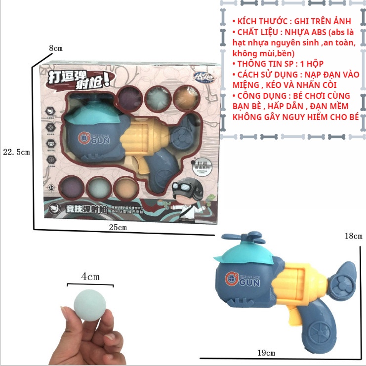 Đồ Chơi Trẻ Em Súng Gun Cho Bé Vận Động Vui Nhộn Giáo Dục Cho Trẻ Hamiha-ĐC27