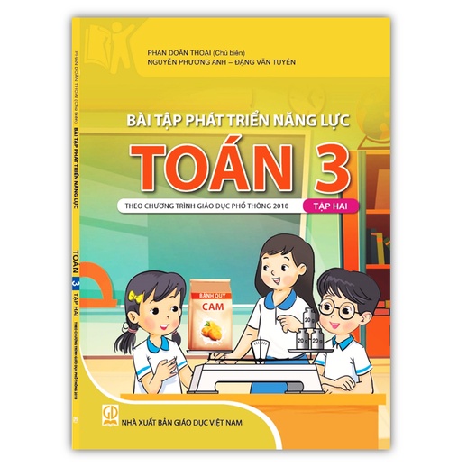 Sách - Bài Tập Phát Triển Năng Lực Toán Lớp 3 - Tập 2 ( theo chương trình GDPT 2018 )