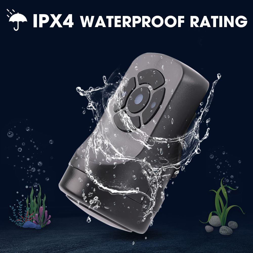 Danilo Còi Điện Tử 120db Bằng ABS Màu Đen Chống Thấm Nước Chống Trộm Gắn Tay Lái Xe Đạp Leo Núi Kèm Sạc USB