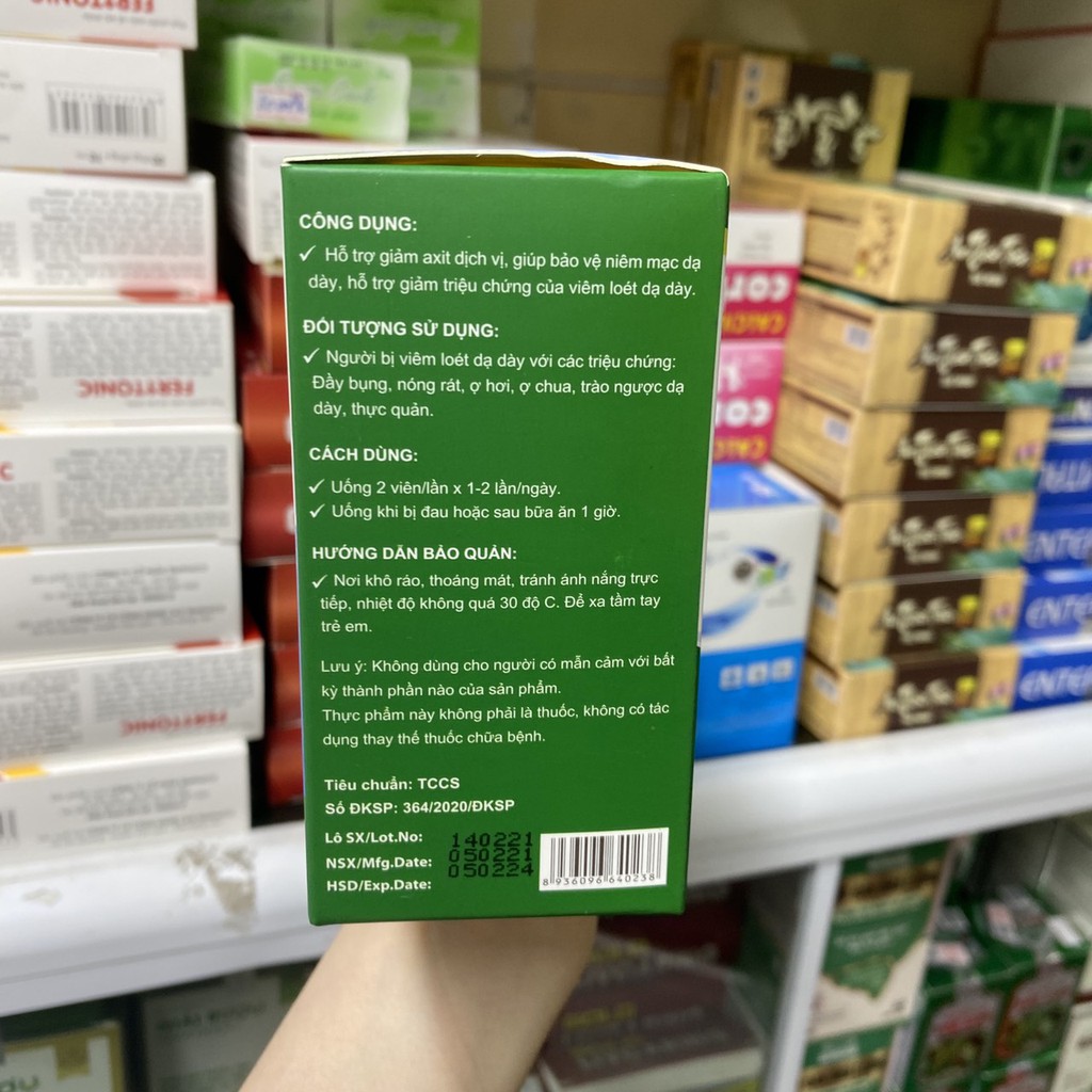 BÌNH VỊ NAM EXTRA hộp 2 lọ x 40 viên