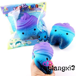 Free ship đơnn 99k - đồ chơi squishy màu galaxy hình cái răng