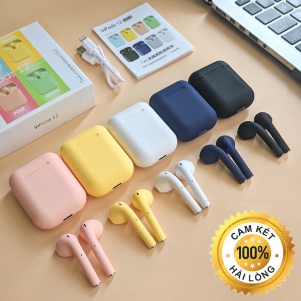 🔥 Tai nghe INPODS i12 TWS BLUETOOTH 5.0 MÀU SẮC - BH 1 đổi 1