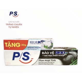 Kem đánh răng PS bảo vệ 123 than 180g