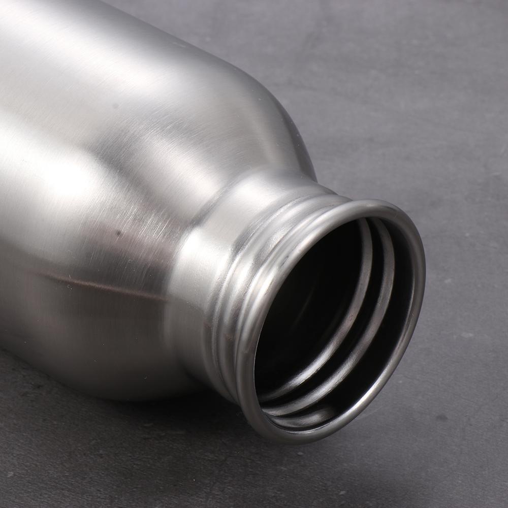 ZAIJIE24 Bình Nước Thể Thao Bằng Kim Loại Chống Rò Rỉ