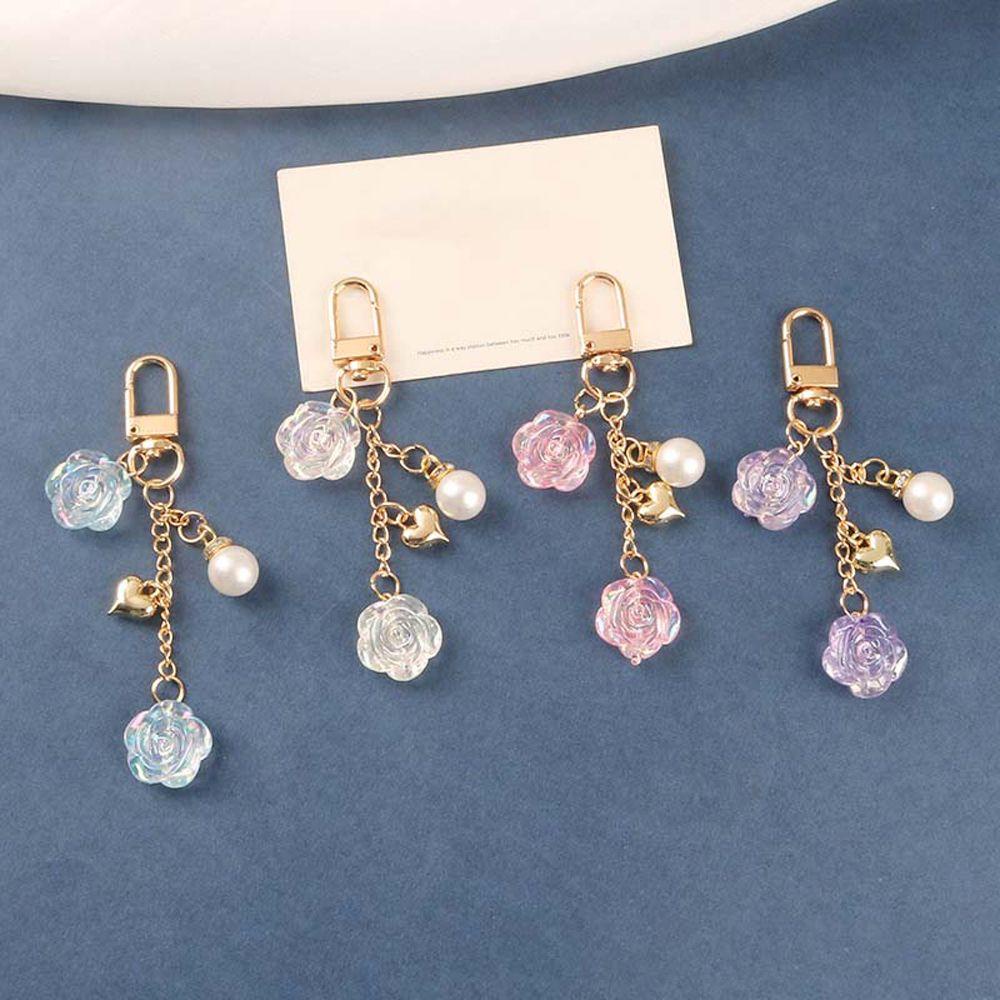 Aaron1 Móc Chìa Khóa Resin Độc Đáo Cho Nữ