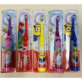 Bàn chải đánh răng bằng pin colgate dành cho trẻ em