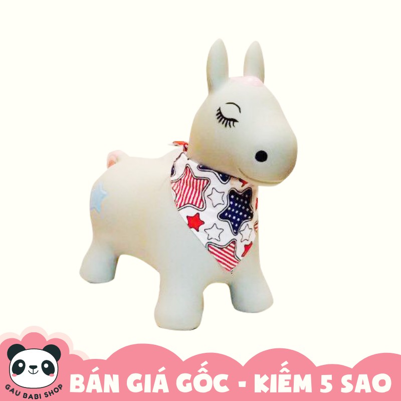 FREE SHIP !!! Thú nhún cho bé Toys House mẫu Lừa Xám PA366