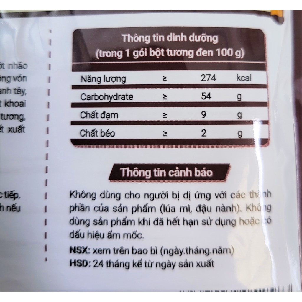 [Gói 100g - VN] BỘT TƯƠNG ĐEN OTTOGI Jjajang Powder