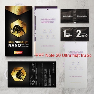 Miếng dán PPF TPU cho Samsung Galaxy S9 Plus/S8 Plus/S7 Edge/Note 8/Note 9/Note 10 Plus/Note 10/Note 20/Note 20 Ultra