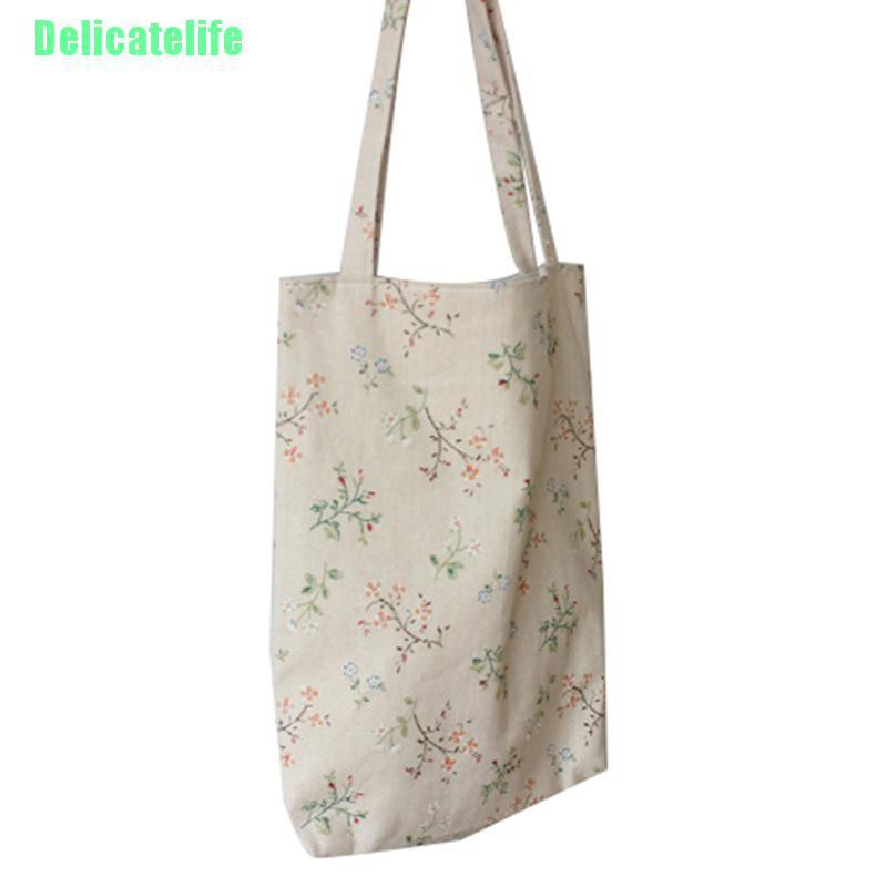 Túi Xách Nữ Vải Lanh Cotton Phong Cách Vintage