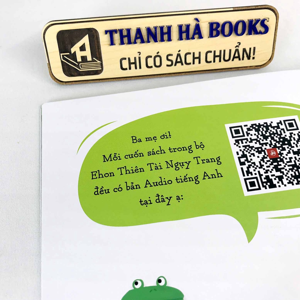 Sách - Ehon Song Ngữ Thiên Tài Ngụy Trang - Kích hoạt trí thông minh sáng tạo 2-6 tuổi (Bộ 4 quyển, lẻ tùy chọn)