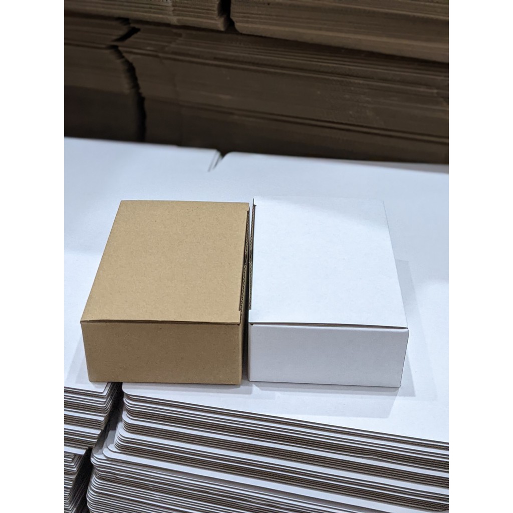 50 HỘP CARTON ĐÁY GÀI NẮP ĐẬY ĐỰNG PHỤ KIỆN SIZE 15X10X5CM