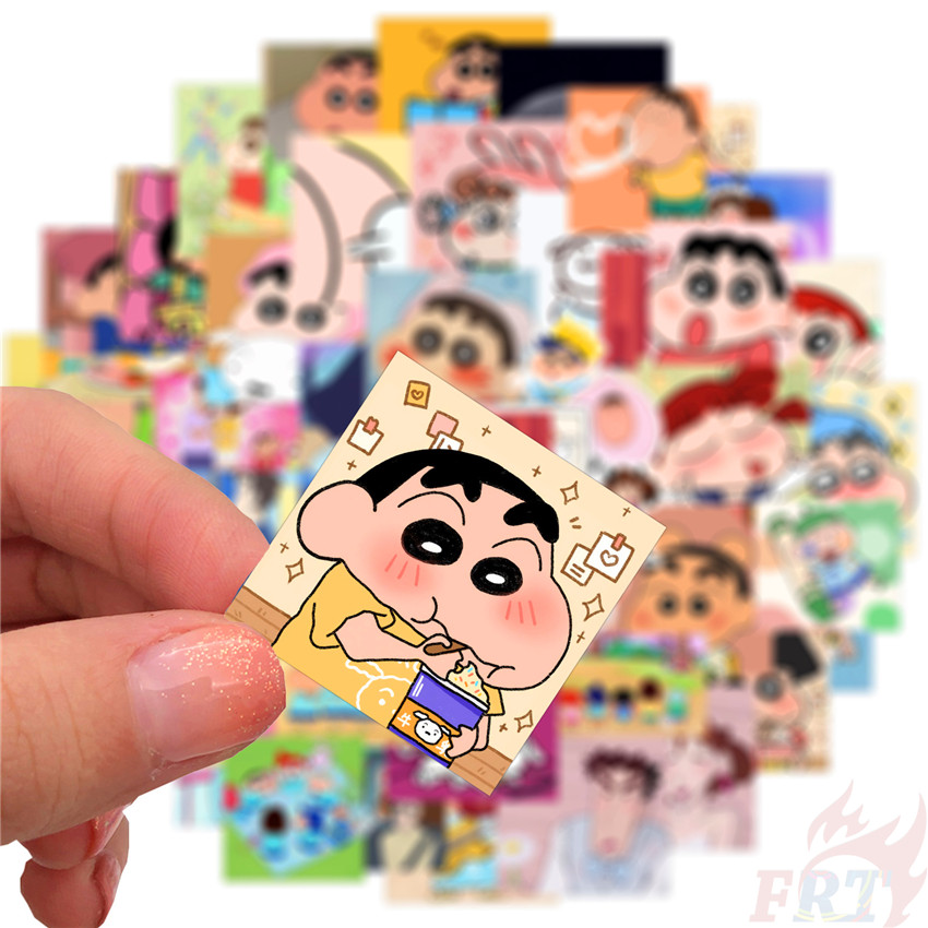 50 Cái / bộ thủ công hình dán Yoshito Usui amine cậu bé Crayon Shin-chan