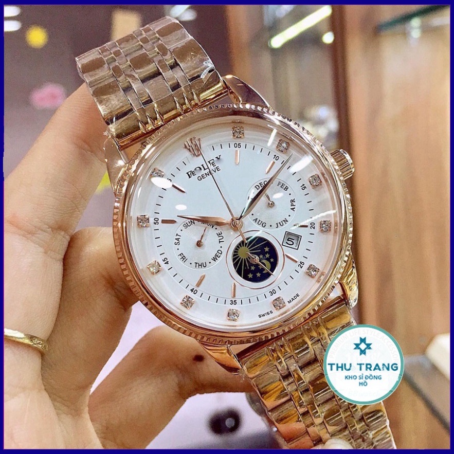 Đồng hồ Nam Rolex máy nhật mặt kính sapphire free ship toàn quốc