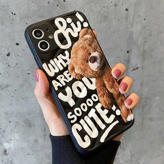 Ốp lưng iphone - Ốp iphone BEAR BROWN IMD 6/6plus/6s/6splus/7plus/8plus/x/xs/xsmax/11/11promax