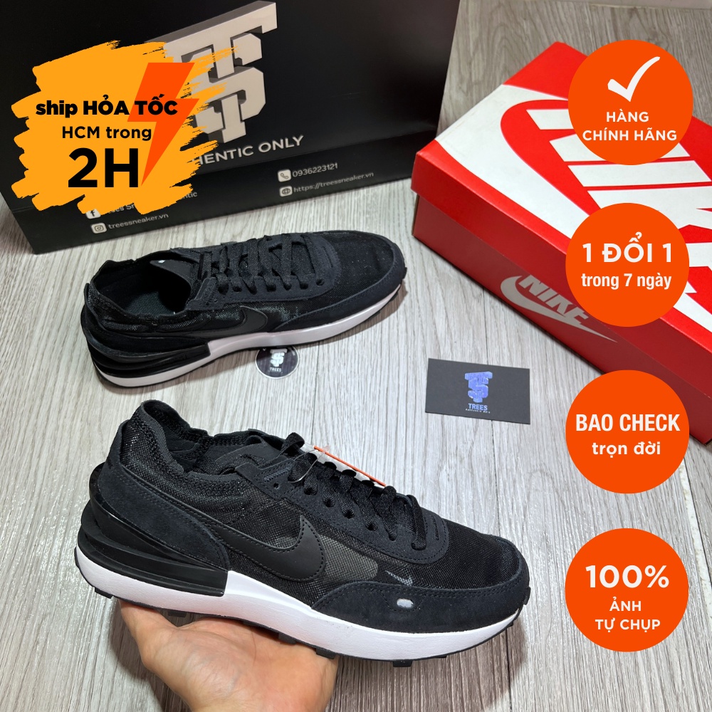 Giày thể thao NIKE WAFFLE ONE CORE BLACK DA7995 001