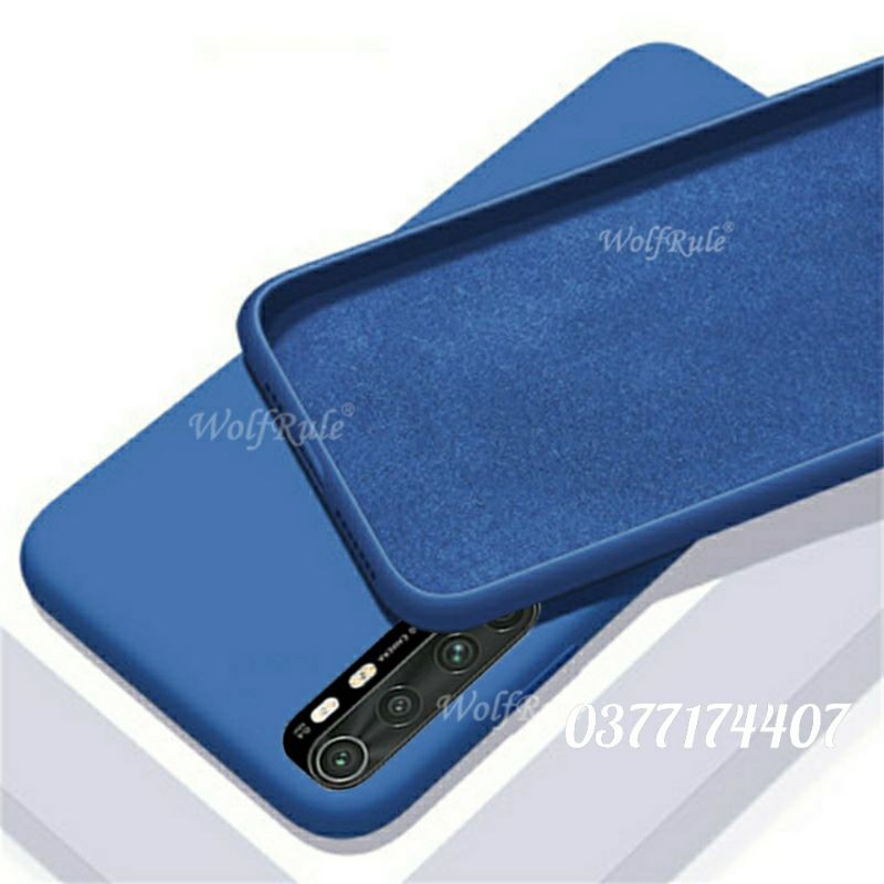 Xiaomi Mi Note 10 Lite_Ốp lưng dẻo màu KTS Desing chống bám bẩn dễ lau chùi