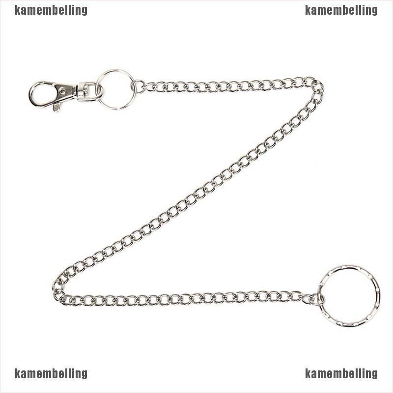 Móc Khóa Dây Xích Kẹp Thắt Lưng / Ví 38cm Phong Cách Punk Cá Tính