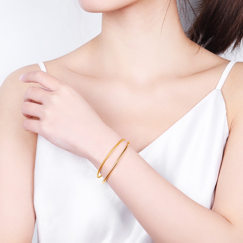 Vòng Tay Mạ Vàng Thiết Kế Hợp Thời Trang Chất Lượng Cao