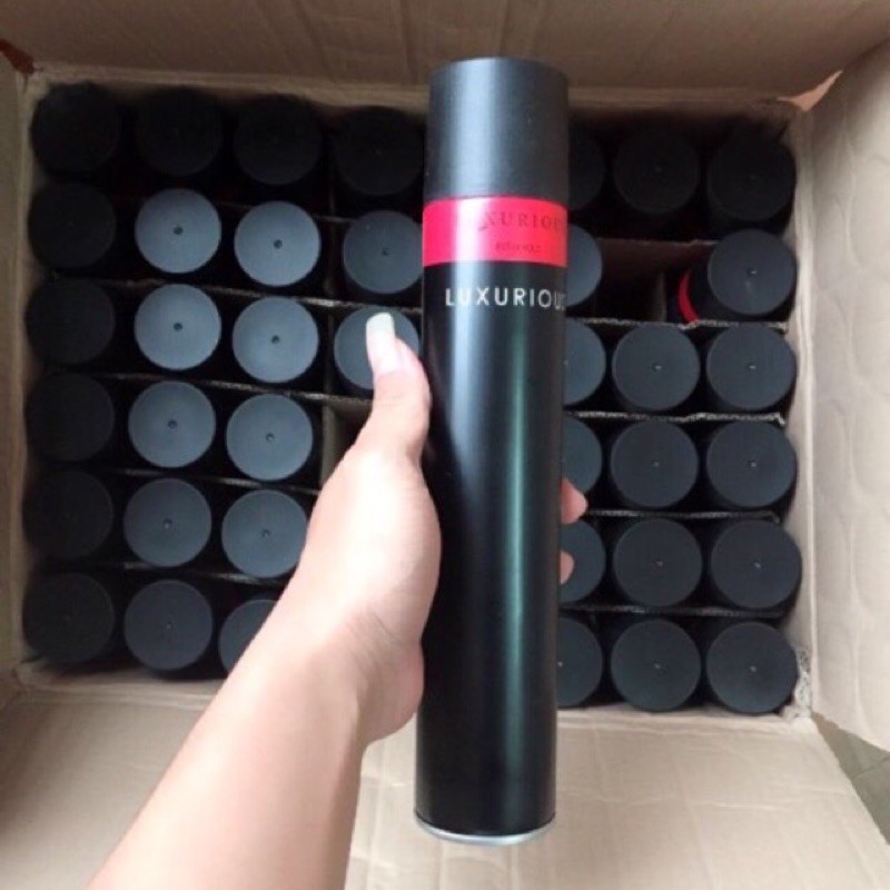 gom xịt tóc luxury