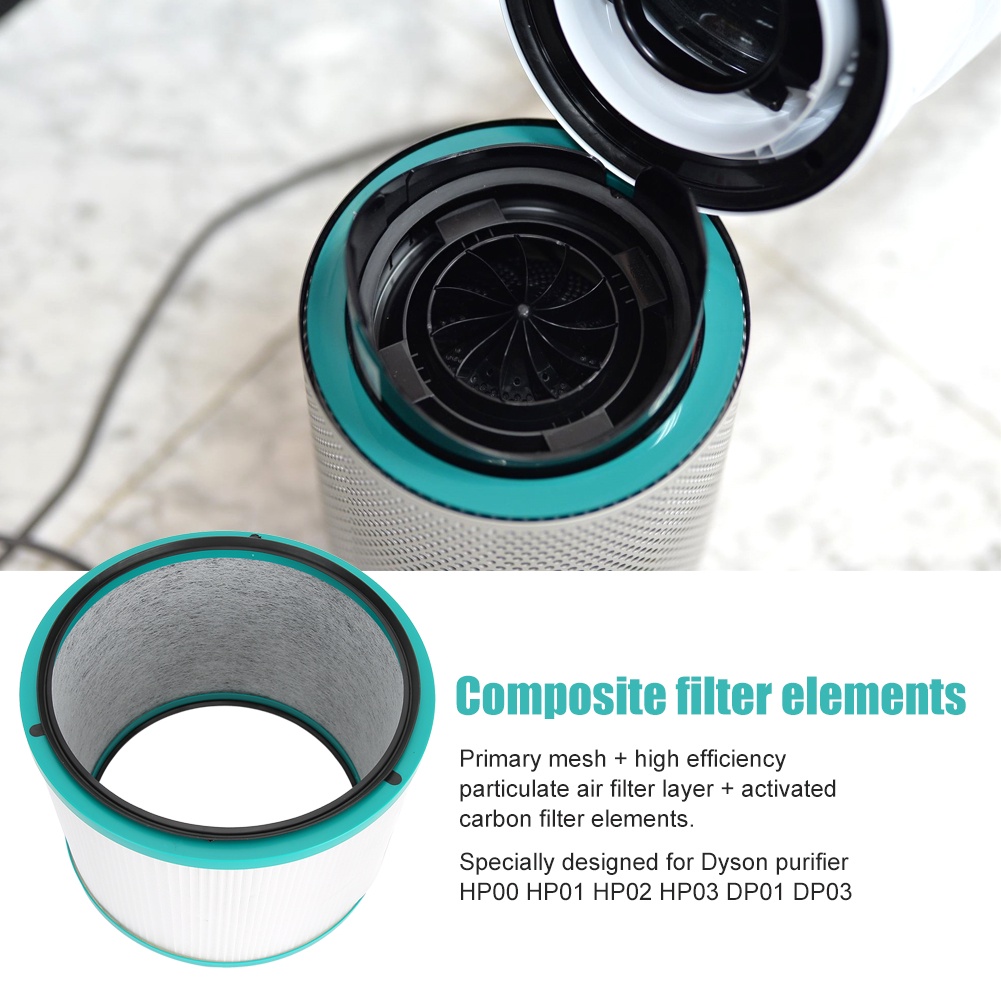 Bộ Lọc Khí Thay Thế Cho Máy Hút Bụi Dyson HP00 HP01 HP02 HP03 DP01 DP03