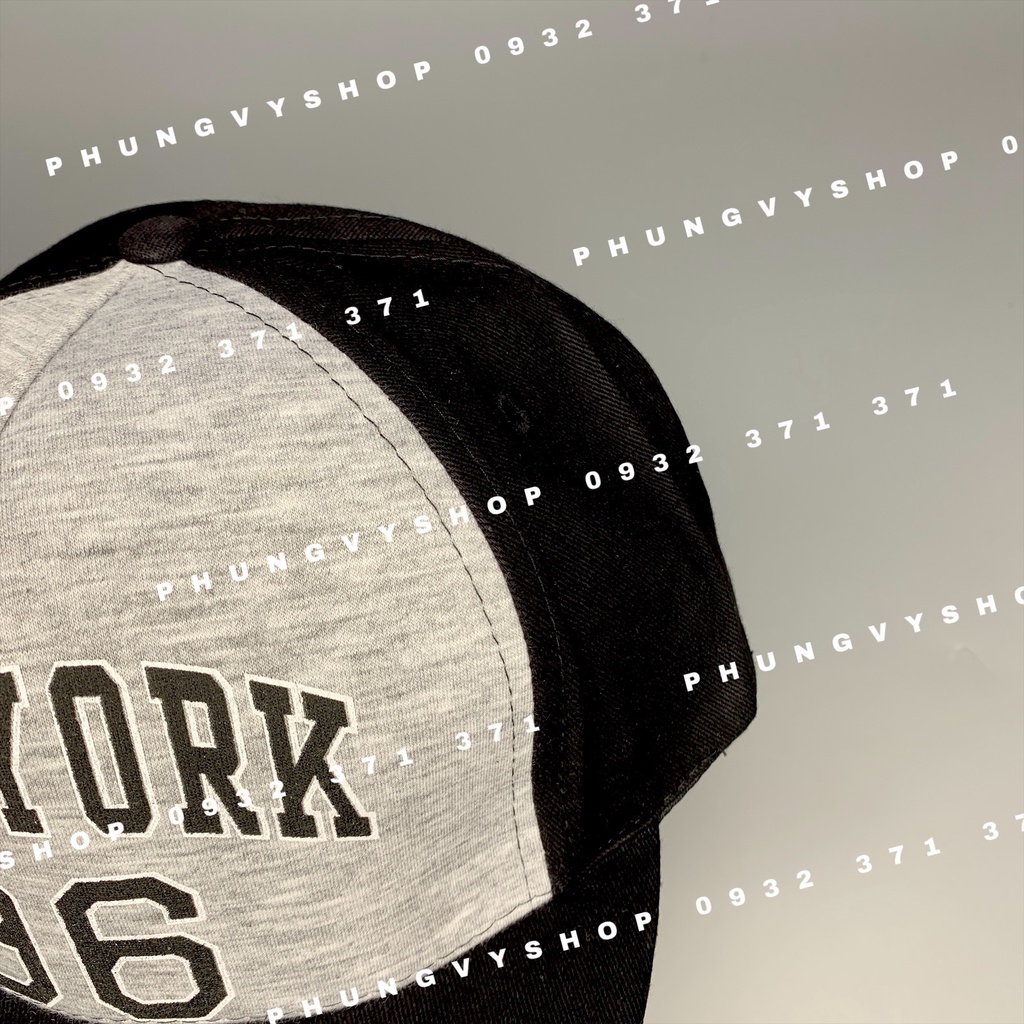 Bé 3-8 tuổi/ Mũ lưỡi trai cho bé trai bé gái- KET trung 96 NEW YORK- nón kết trẻ em