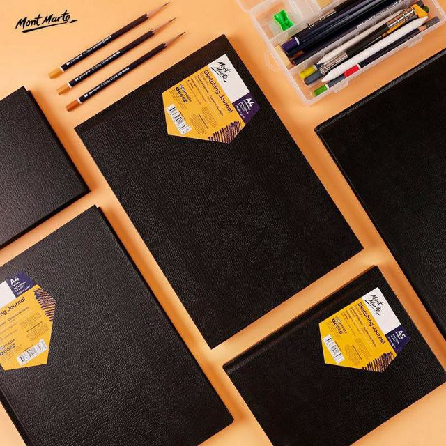 SỔ VẼ SKETCHING JOURNAL MONT MARTE - 100 TỜ 150 GSM A5/A4