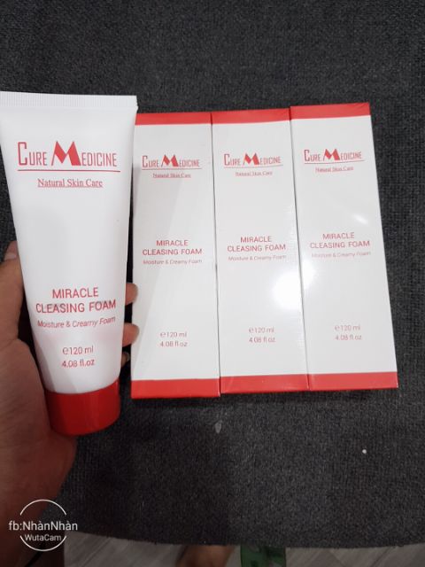 Sữa rửa mặ5 Cure medicine