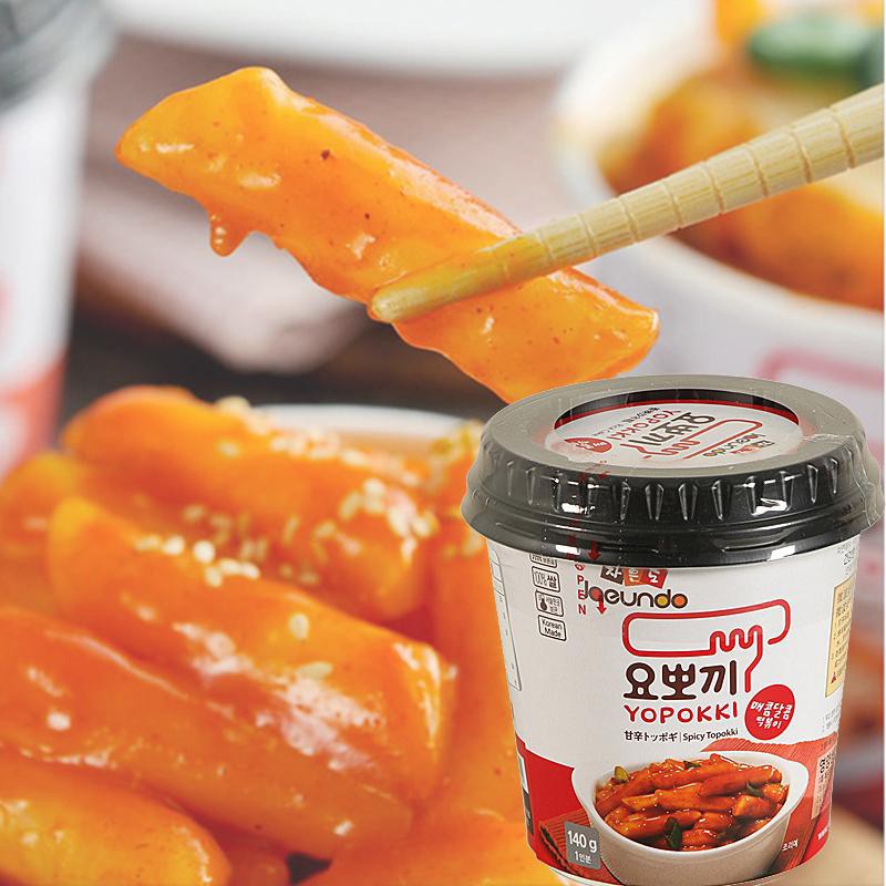 BÁNH GẠO YOPOKKI HÀN QUỐC DẠNG CỐC 120G