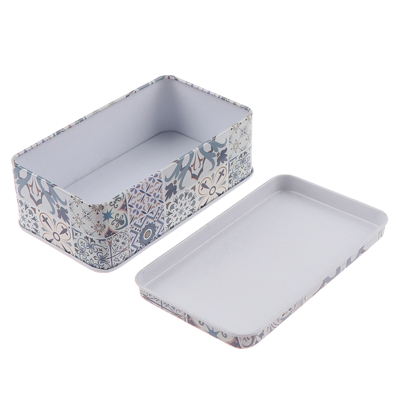 Hộp Thiếc Đựng Trang Sức Hình Chữ Nhật 11.5 * 6.5 * 4Cm