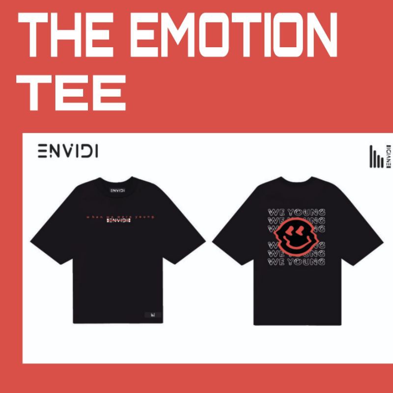 [ENVIDI] Áo thun THE EMOTION TEE