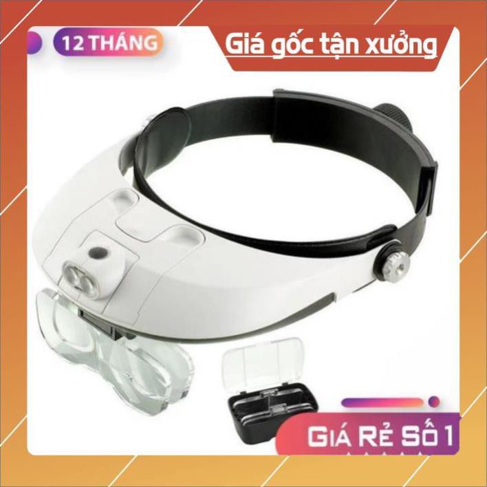 [CN88] Kính lúp đeo đầu có đèn MG81001-G💖FREE SHIP💖 ( 5 mắt kính )
