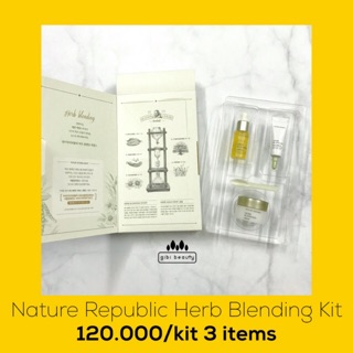Set dưỡng da cấp ẩm, giảm thâm sạm, mềm mịn nature republic