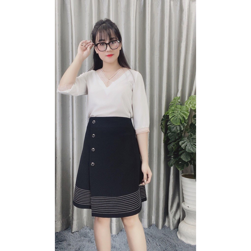 Chân Váy thiết kế xòe tchất mềm sang chảnh hàng đẹp có size to (bigsize) | BigBuy360 - bigbuy360.vn