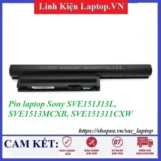 ⚡Pin laptop Sony SVE151J13L, SVE1513MCXB, SVE151311CXW