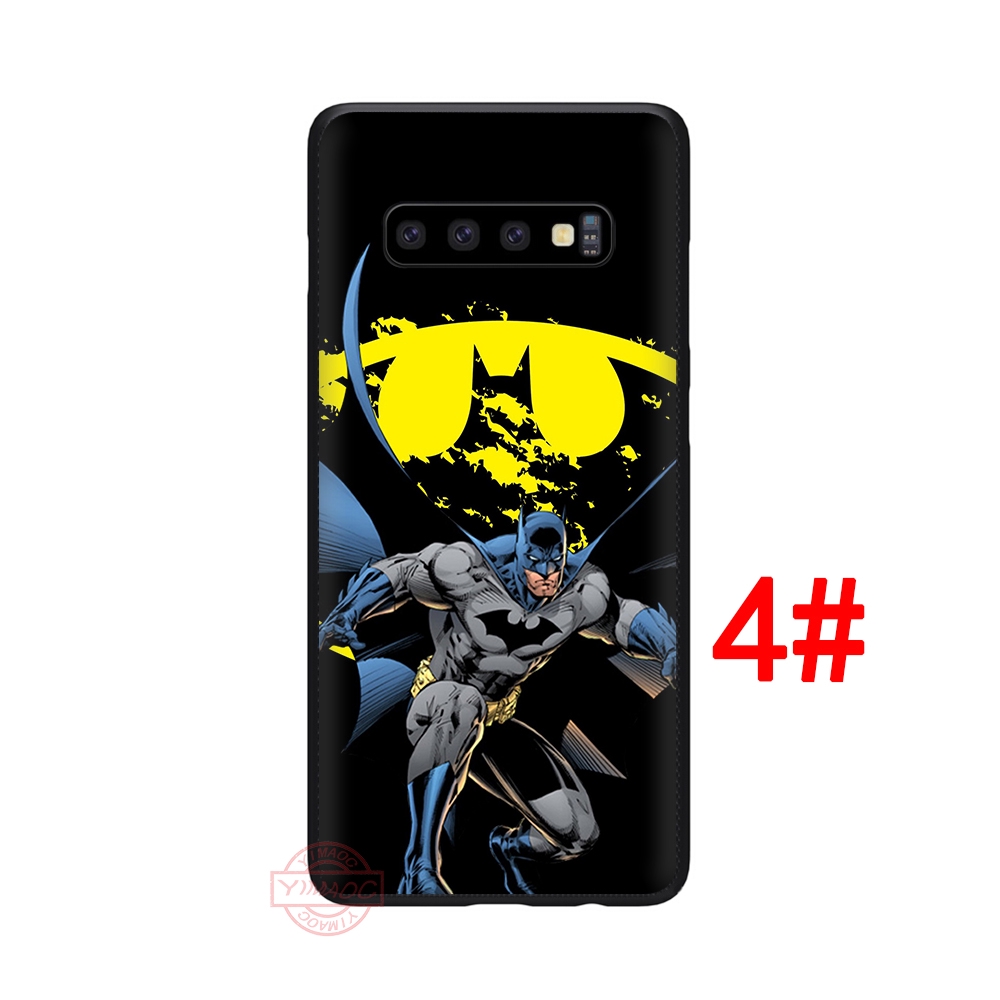 Ốp điện thoại silicone in hình Batman độc đáo cho Samsung Galaxy S7 Edge S8 S9 S10 Plus Note 8 9