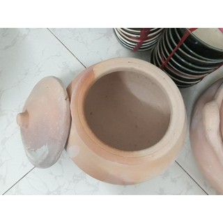 Nồi đất nung mộc tròn số 5