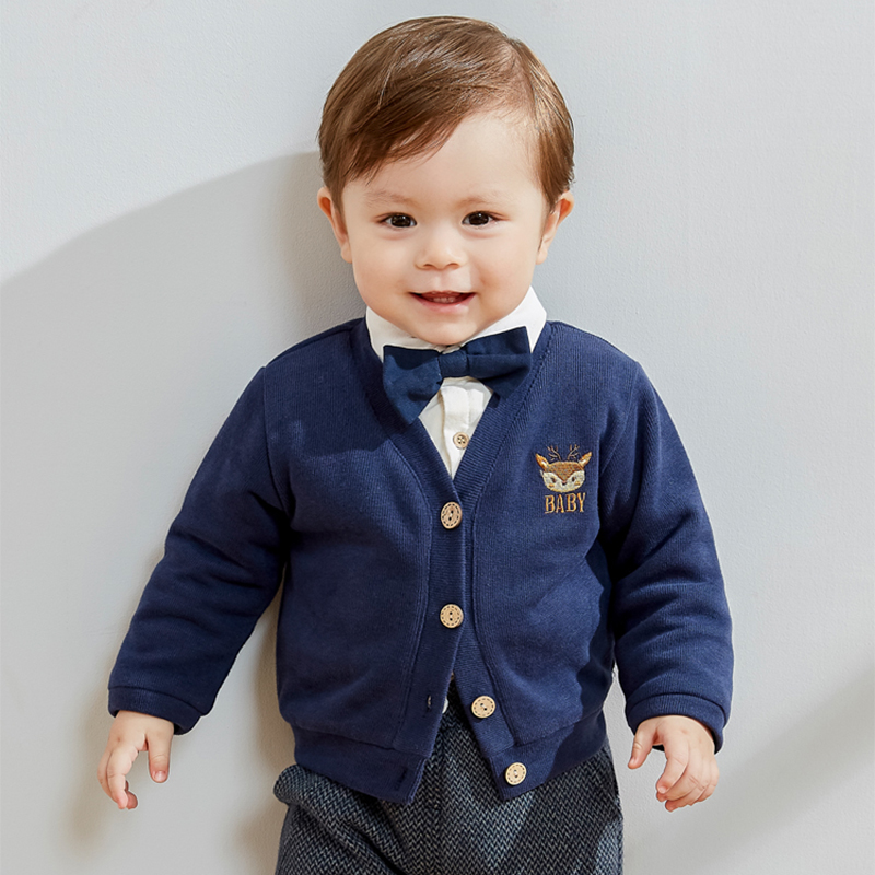 Áo Khoác Bóng Chày Dài Tay Cho Bé Trai Và Bé Gái