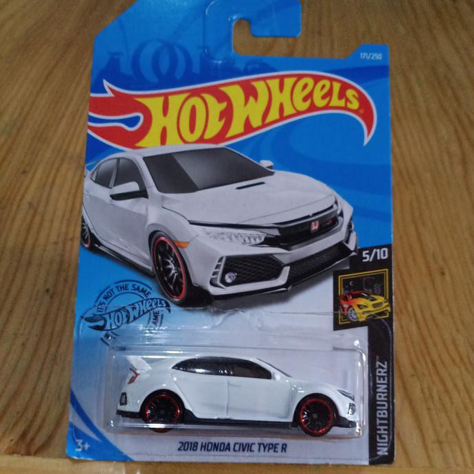 Mô Hình Đồ Chơi Xe Hơi Hotwheels 2018 Civic Type R Đen